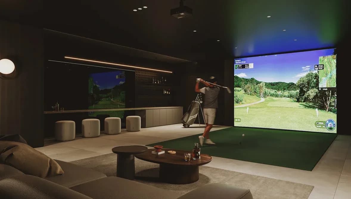 Indoor Golf Practice