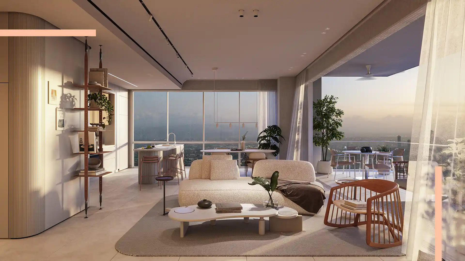 Contemporary Living Area