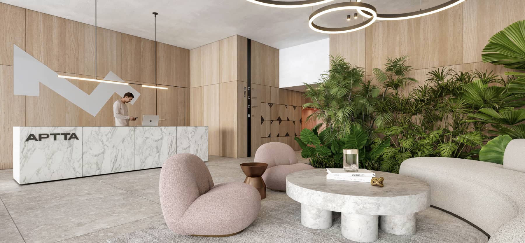 Biophilic Lobby