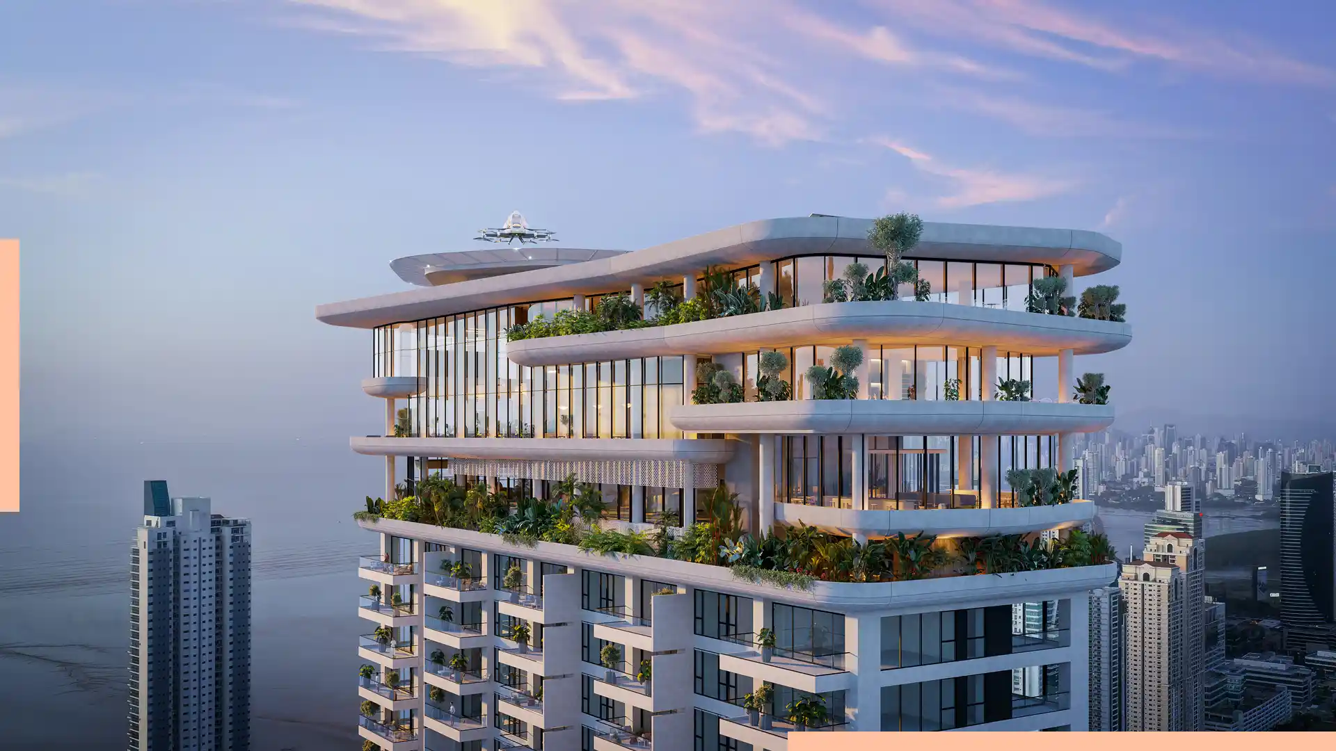 Costa del Este residential tower