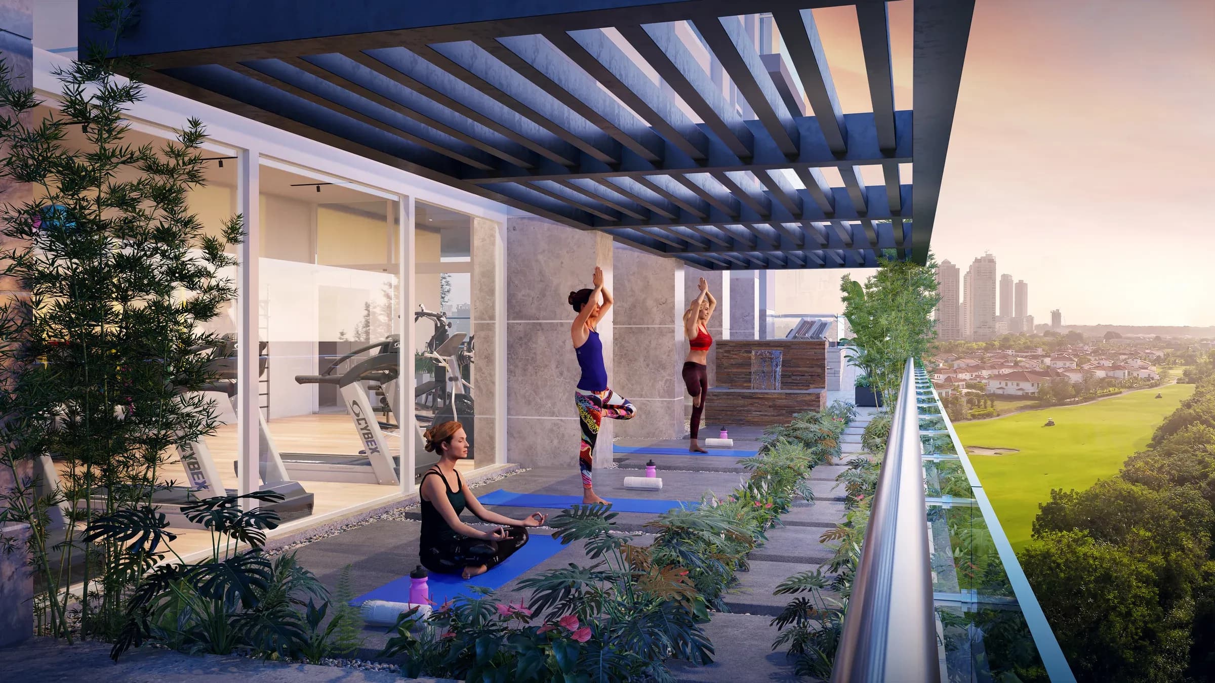 Zen Garden & Yoga Deck