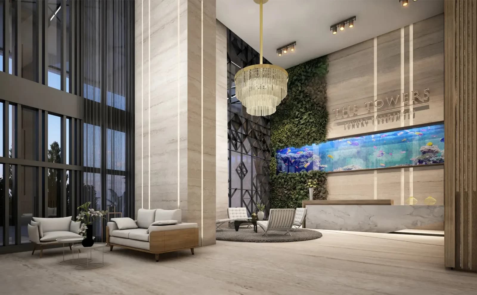 Hotel-Style Lobby