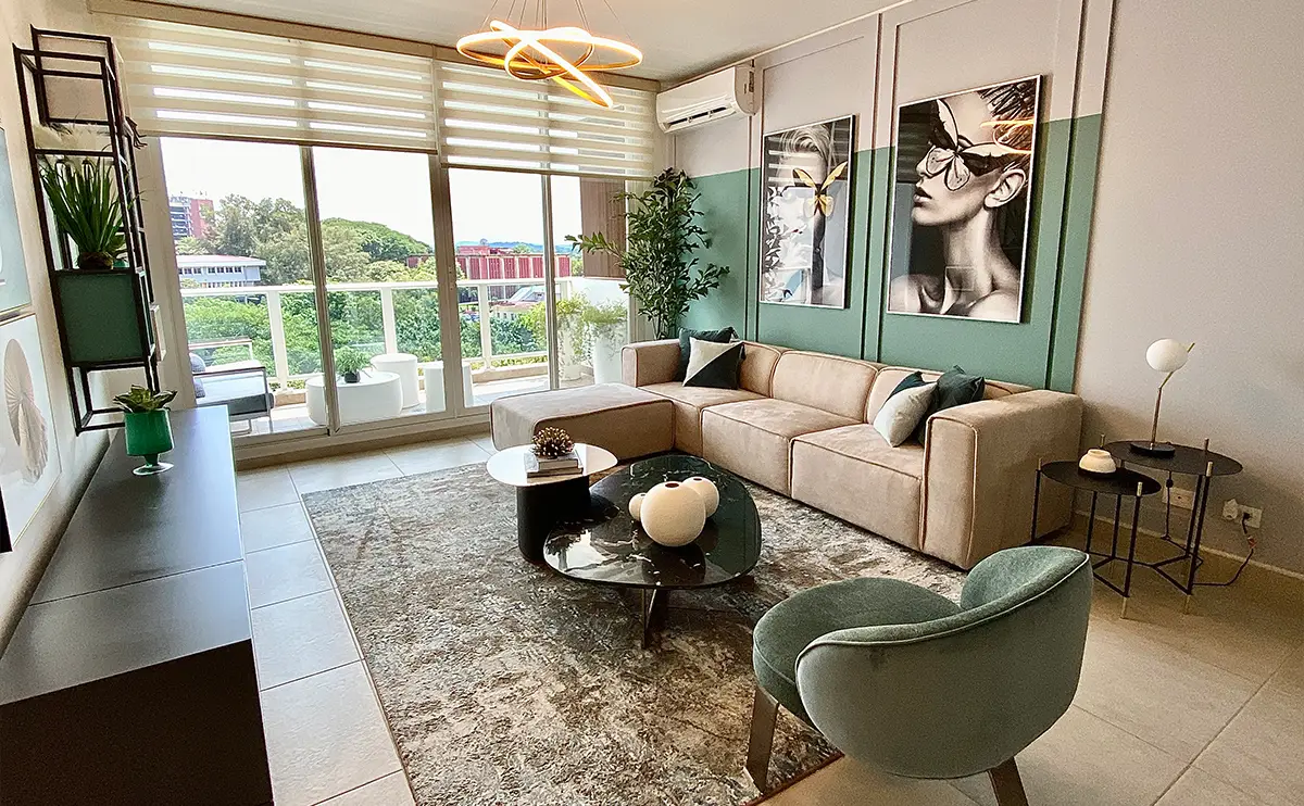 Van Gogh - Living Room - View 1 - 121 SQM - Apartment Type C