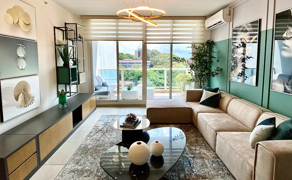 Van Gogh - Living Room - View 2 - 121 SQM - Apartment Type C